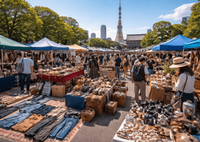 6 chợ đồ cũ Flea Market nổi tiếng ở Tokyo